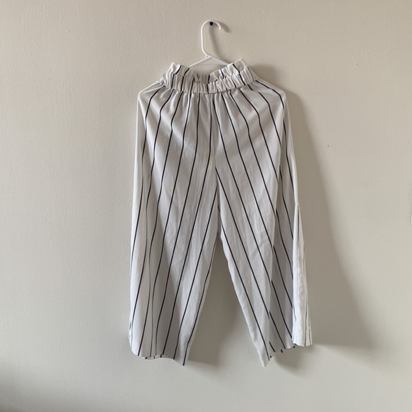 Zara black and white wide legged pants - Picture 1 of 4